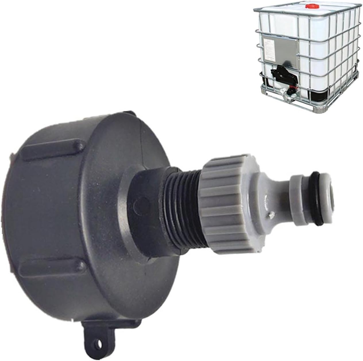 Mamelon Raccord Rapide S60X6 Pour Cuve 1000L, Connecteur Tuyau IBC — free download