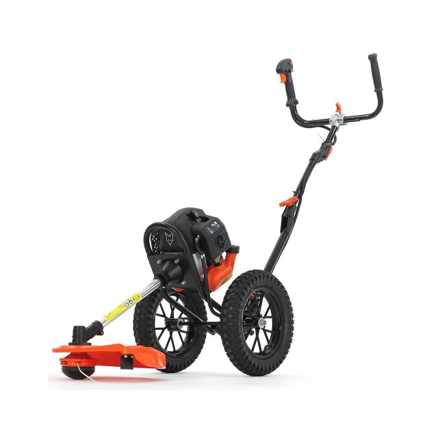 Podkaszarka spalinowa FUXTEC FX-FSR152, 52cm³, 3KM, duze kola, skladana, ergonomiczna