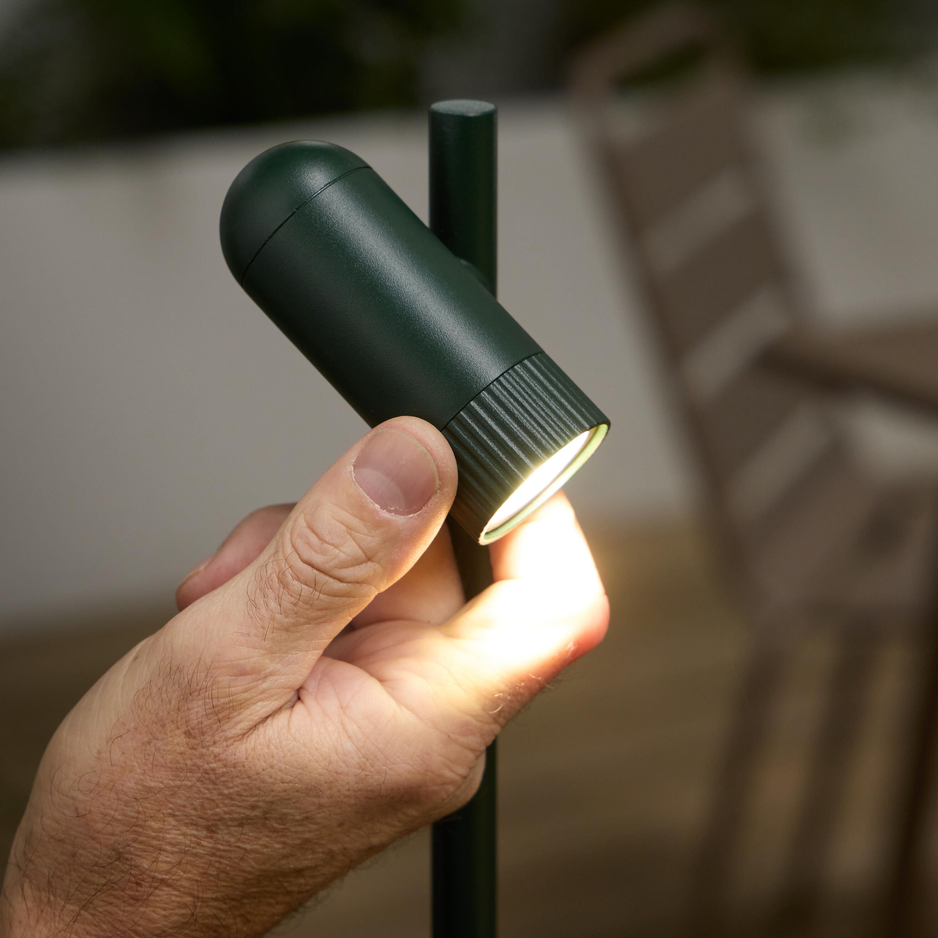 Reflektor zewnętrzny wbijany LED, 670 Lm biały neutralny, zielony Afti INSPIRE - 4