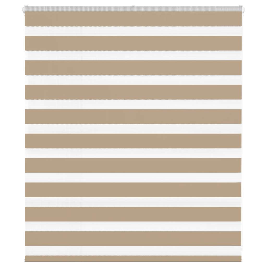 Roleta zebra, 135x100 cm, szerokość tkaniny 130,9 cm, poliester vidaXL