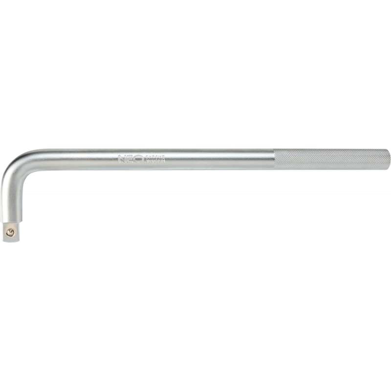NEO TOOLS Sechskantsteckschlüssel Lang, 1/4 Zoll, 10 Mm – Hochwertiges Profi-Werkzeug Aus CrV-Stahl
