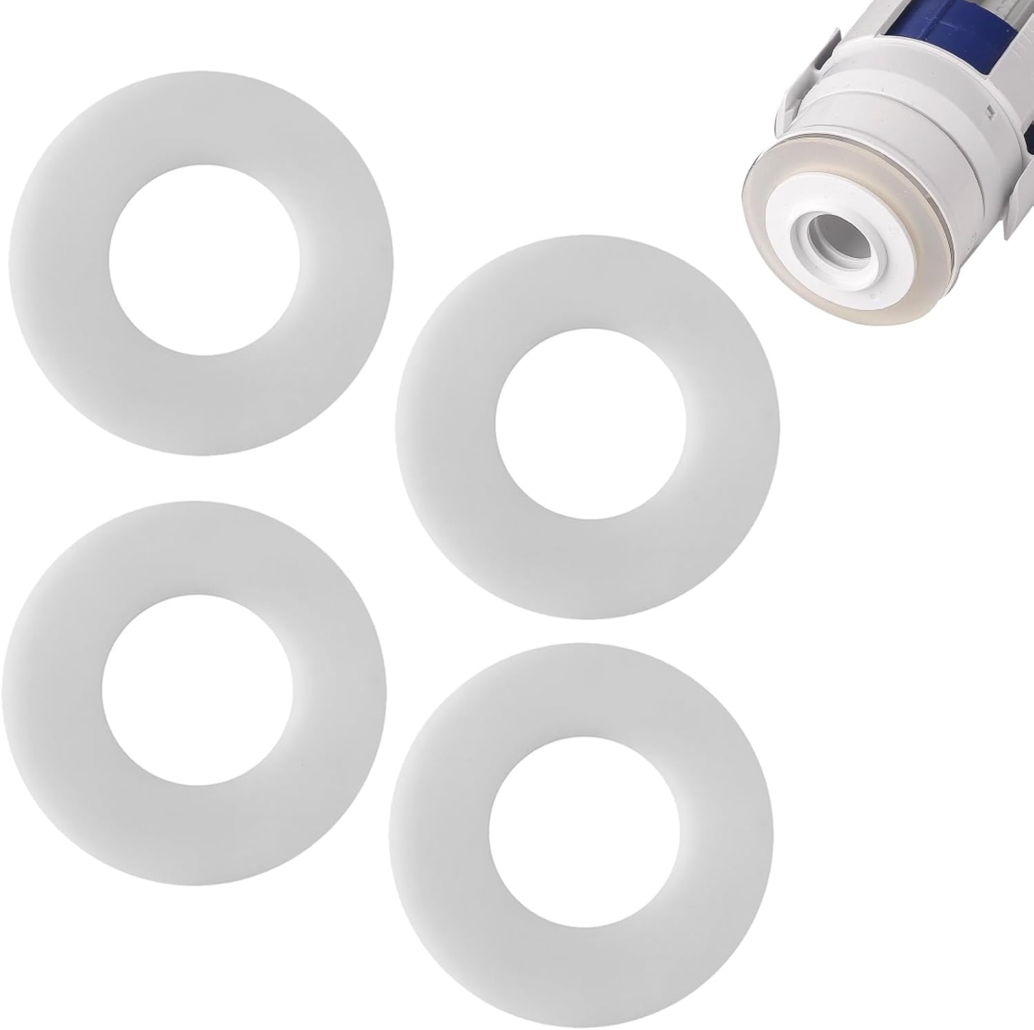 Set de 4 garnituri pentru robinet de spălare pentru toalete suspendate, compatibile cu Geberit 816.418.00.1 4buc