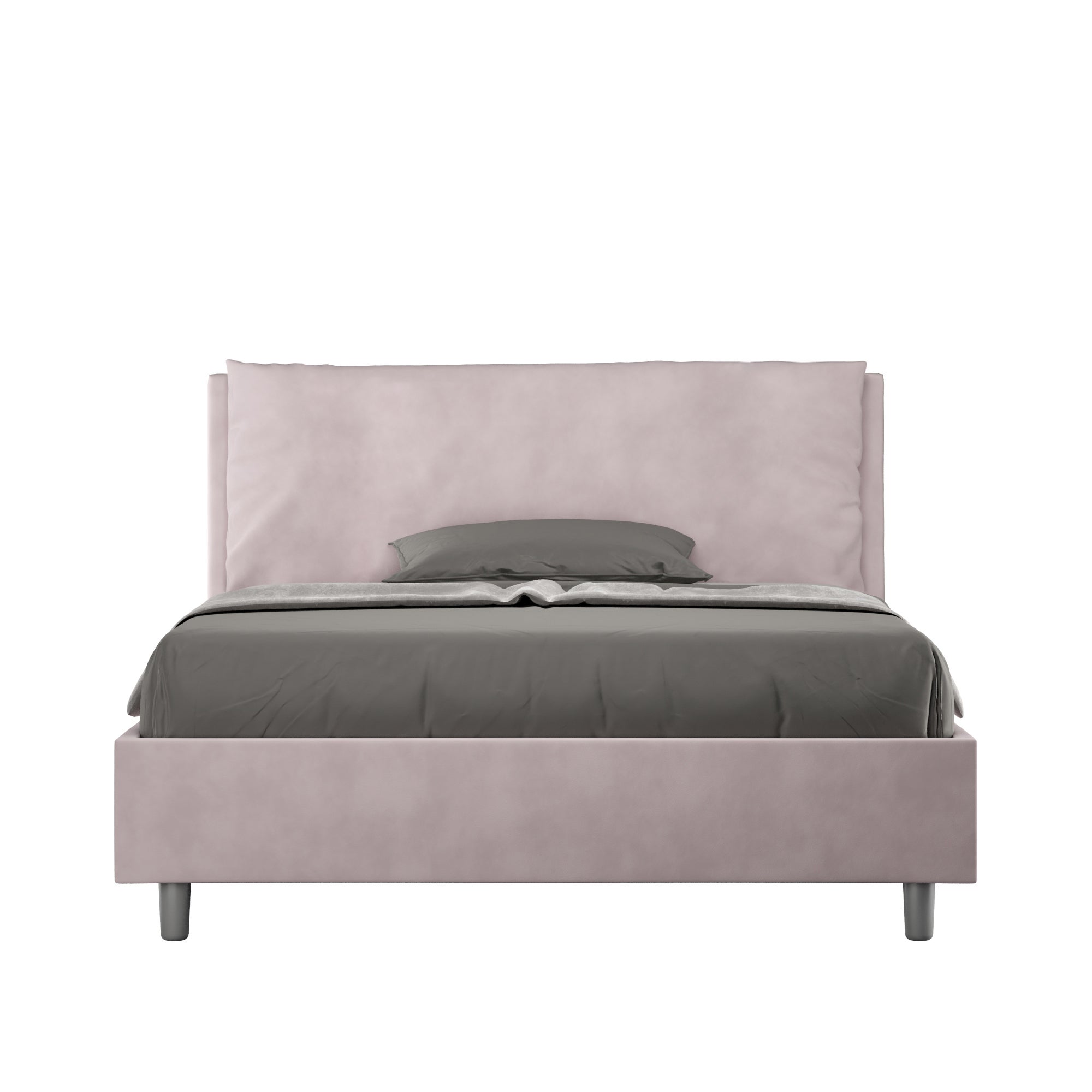 Lenzuolo Piano In Raso Homiest - Ultra Morbido, Taglia Letto Francese 206x244 Cm 549195