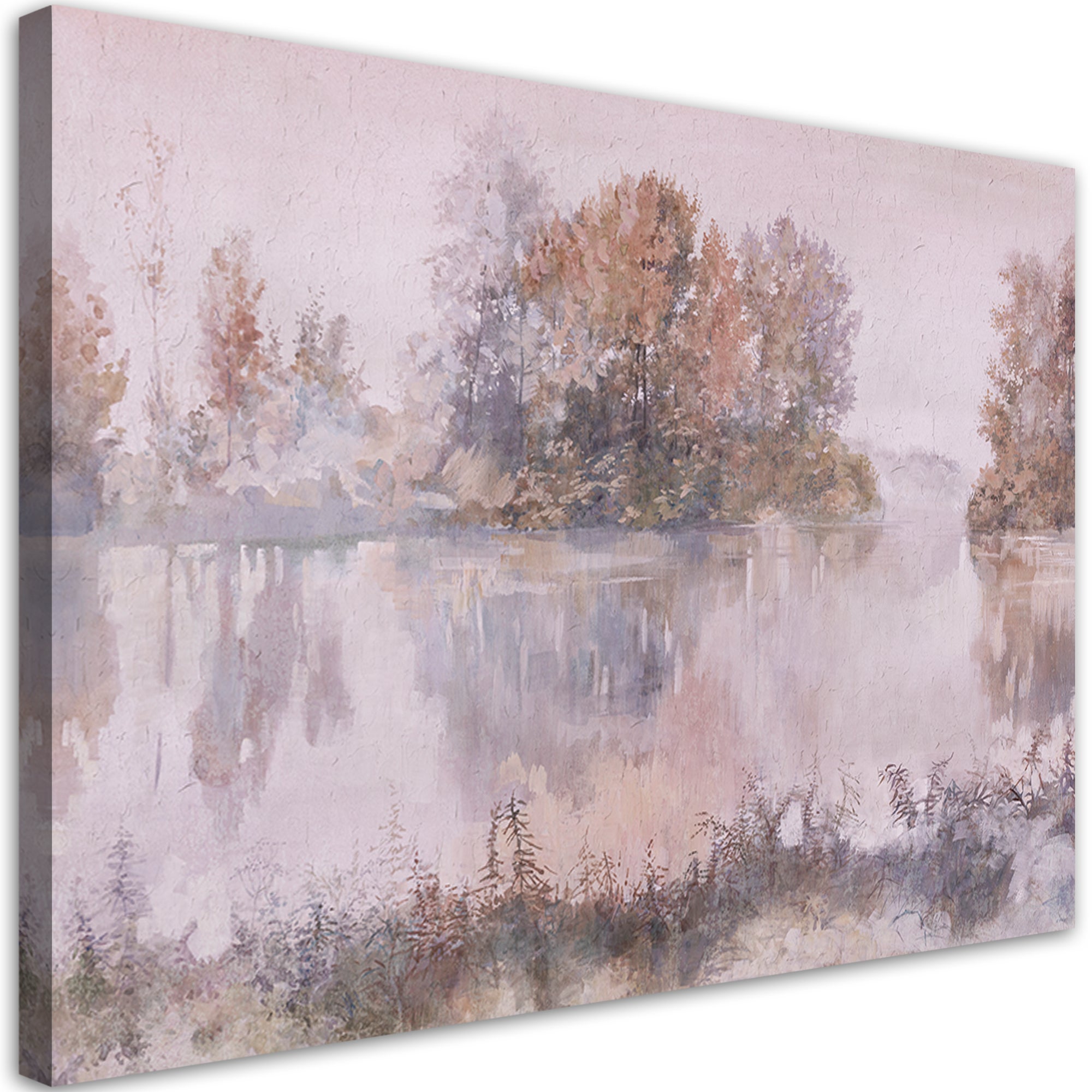 Obraz na płótnie, Widok na jezioro 60x40