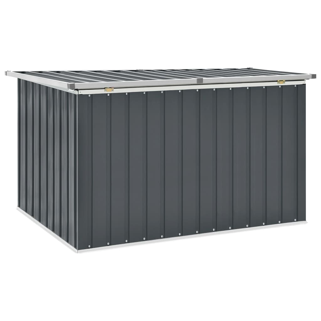The Living Store - Boîte de rangement de jardin Gris 149x99x93 cm - 3