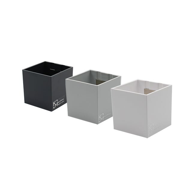 Porte-stylos Magnétique IDesign - Pot à Crayons Aimanté Frigo | Acier Brossé 7,9x4,4x8,9cm