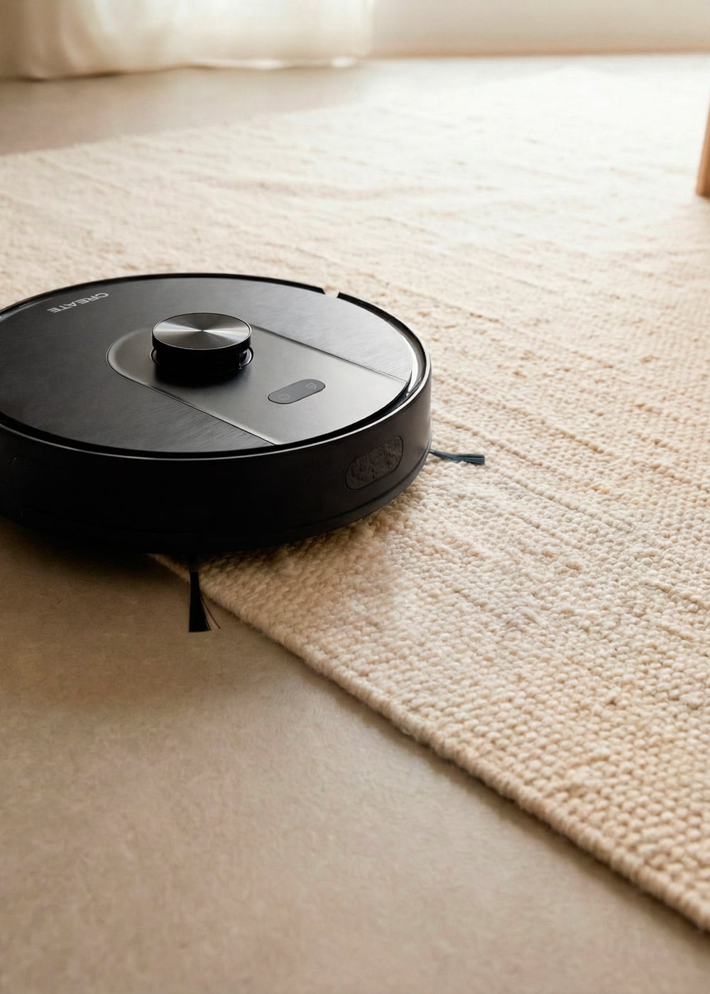 CREATE - NETBOT LS80 - Robot aspirateur intelligent 8000 Pa avec fonction serpillière et base de vidange automatique en option- Noir - 3