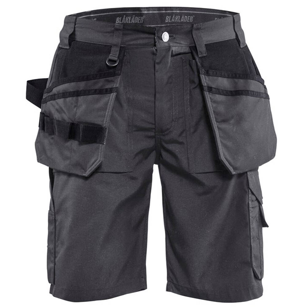 Short De Travail Classique - 65% Polyester 35% Coton, 8 Poches Renforcées