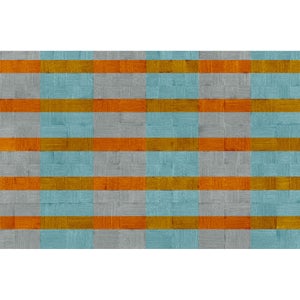 Papier Peint A.S. Creation – Collection Atelier 47, Orange Cuivre, Intissé Brillant, DD117290