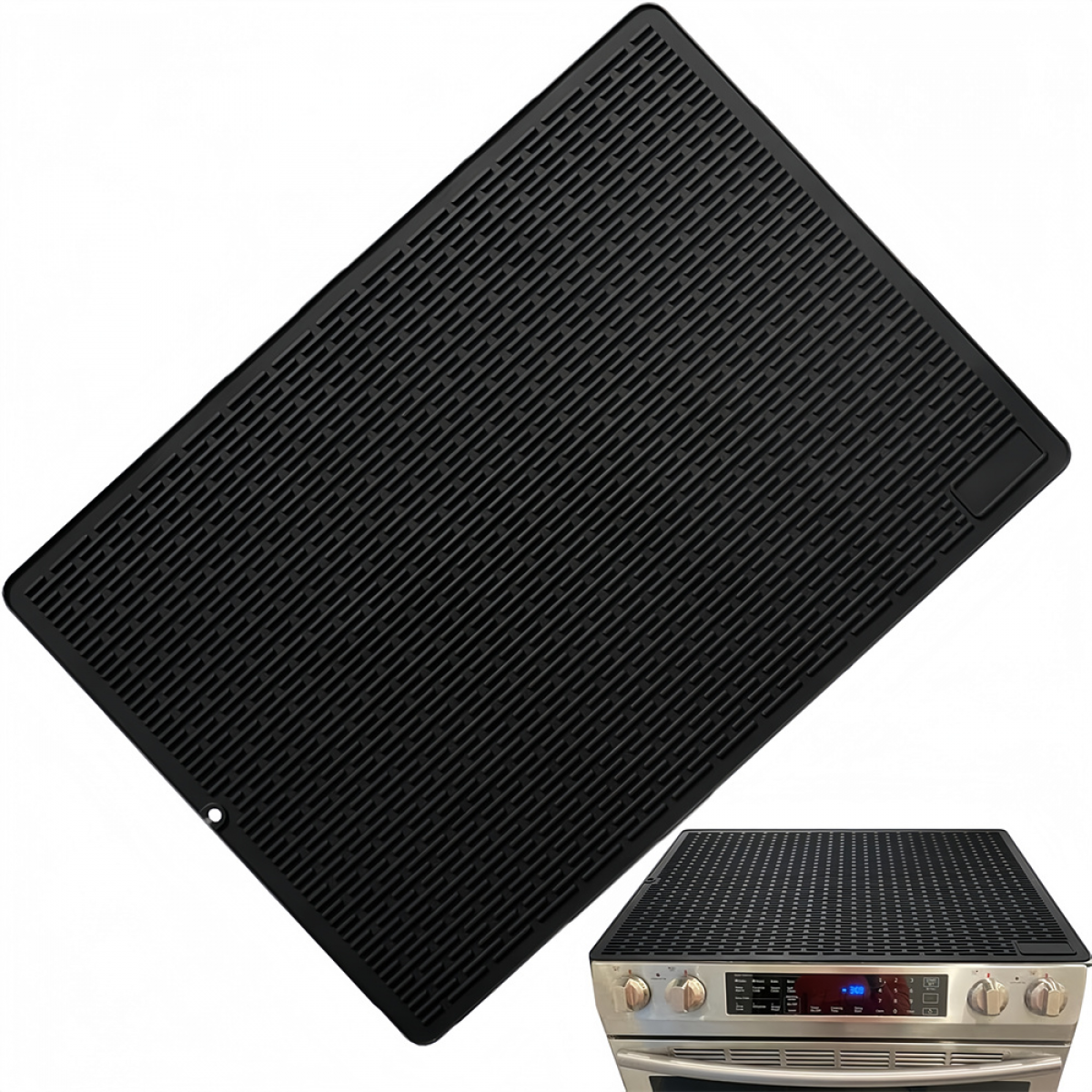 Protezione Per Piano Cottura In Silicone JMZOXLB – Extra Large 71x50 Cm, Resistente Al Calore 232°C, Antigraffio, Lavabile In Lavastoviglie