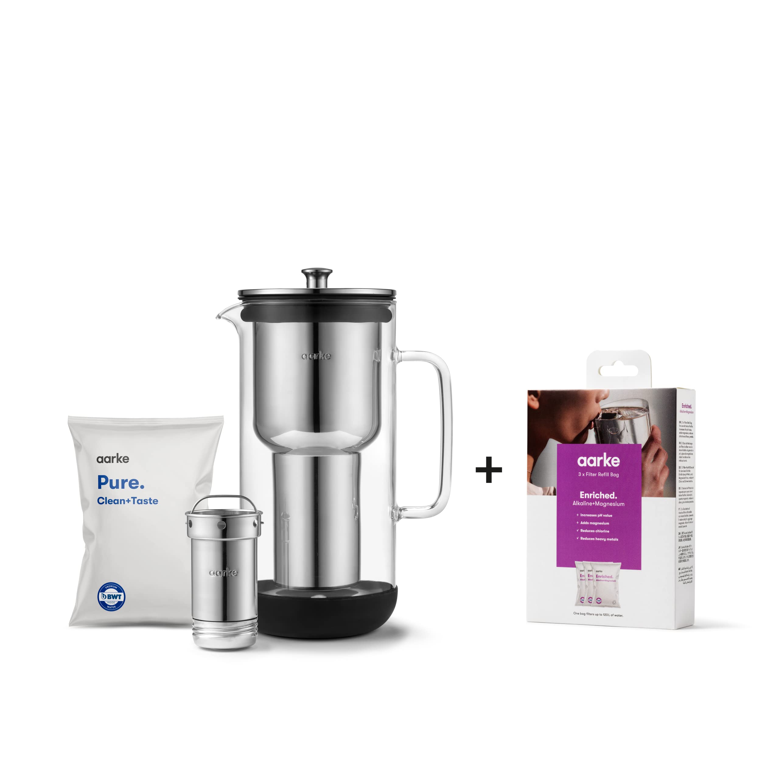 Caraffa In Acciaio Inox Vin Bouquet FIM 207 – Design Moonlight, Elegante E Termica, 550 Ml