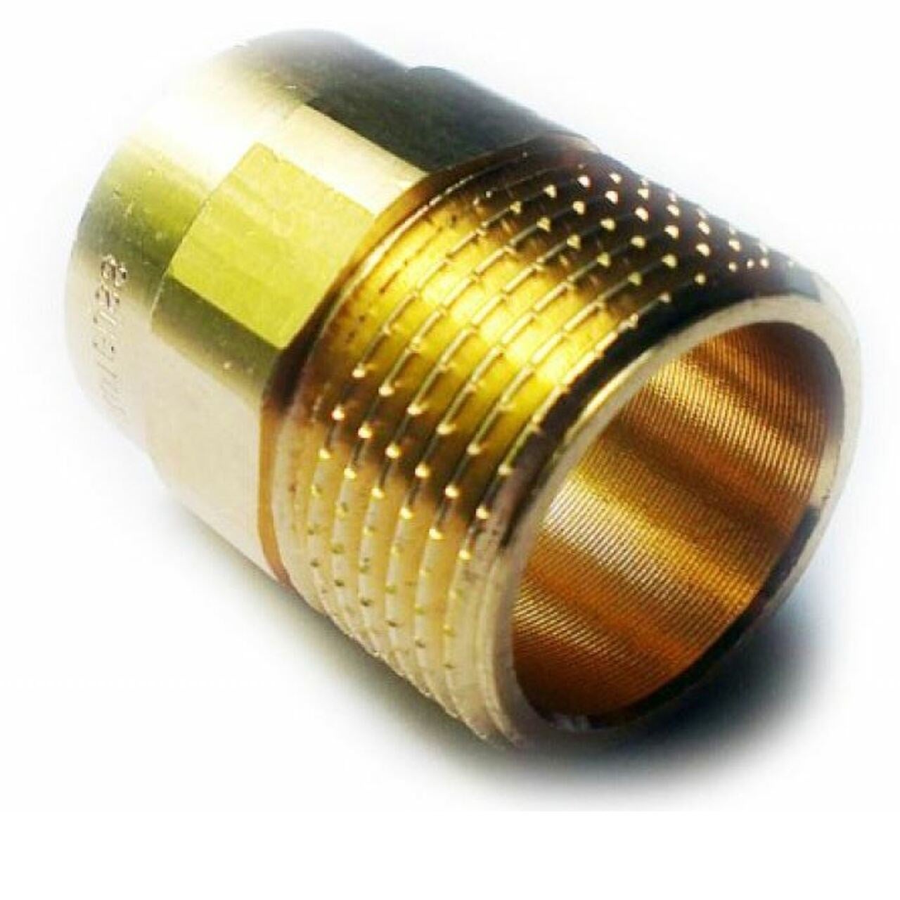 2 Raccordi A Gomito 90° In Ottone 3/8 Maschio JIC X 1/4 Maschio NPT - Idraulico/Pneumatico
