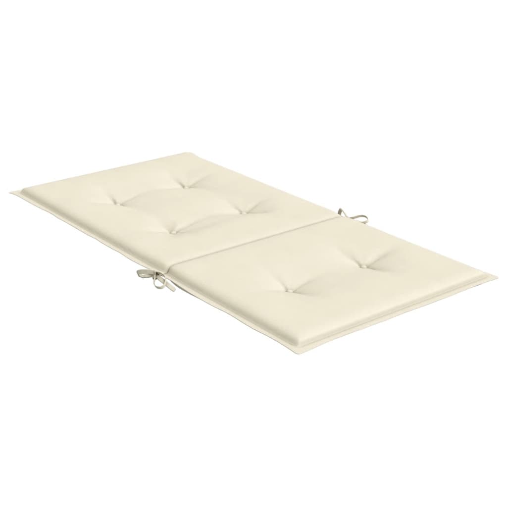 Maison Exclusive - Cuscini per Sedia 6 pz Crema 100x50x3 cm in Tessuto Oxford - 4