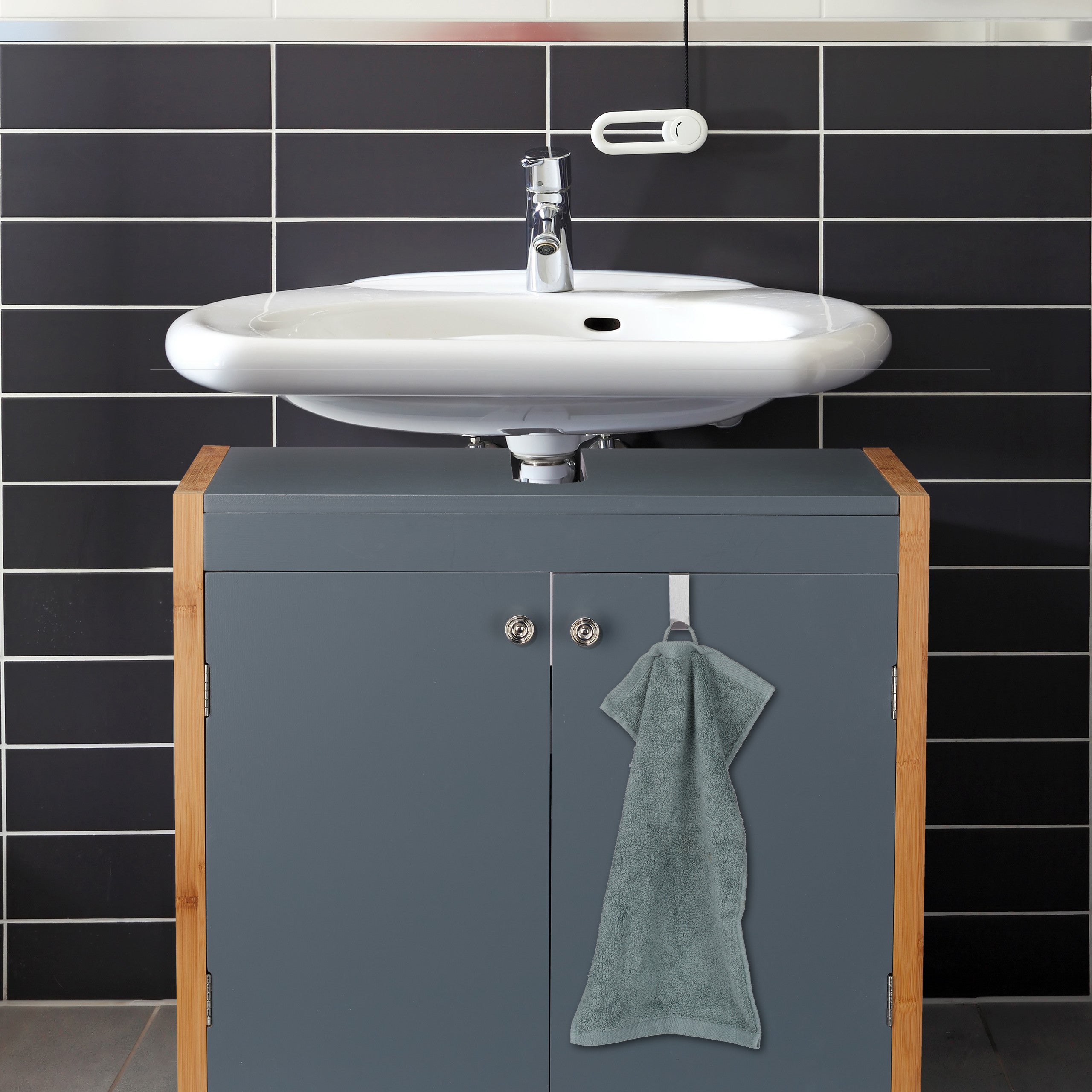 Set 40 Appendini Acciaio, da Appendere, Antiruggine, Ganci a S, Porta e Mobili da 2 cm di spessore, argento - 5