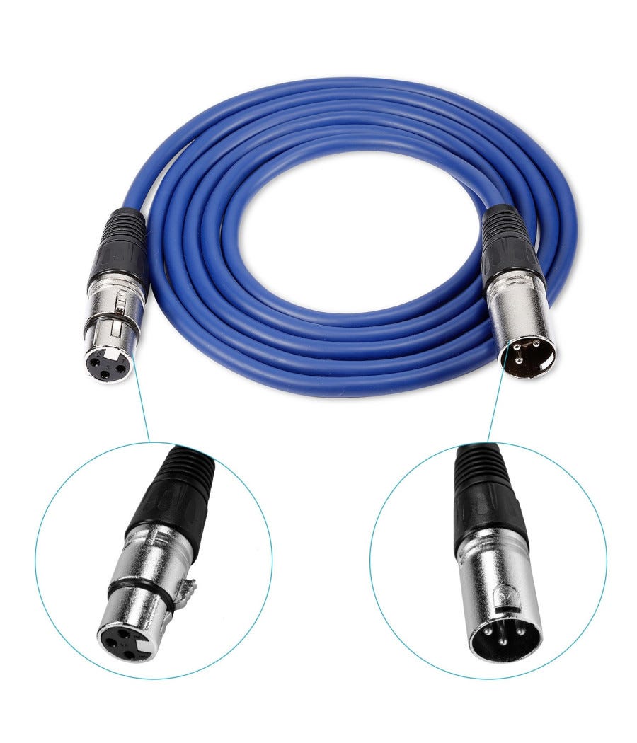 INF Cavo Di Prolunga Audio Da 5 M Da Maschio A Femmina Da 3,5 Mm - Foto 10