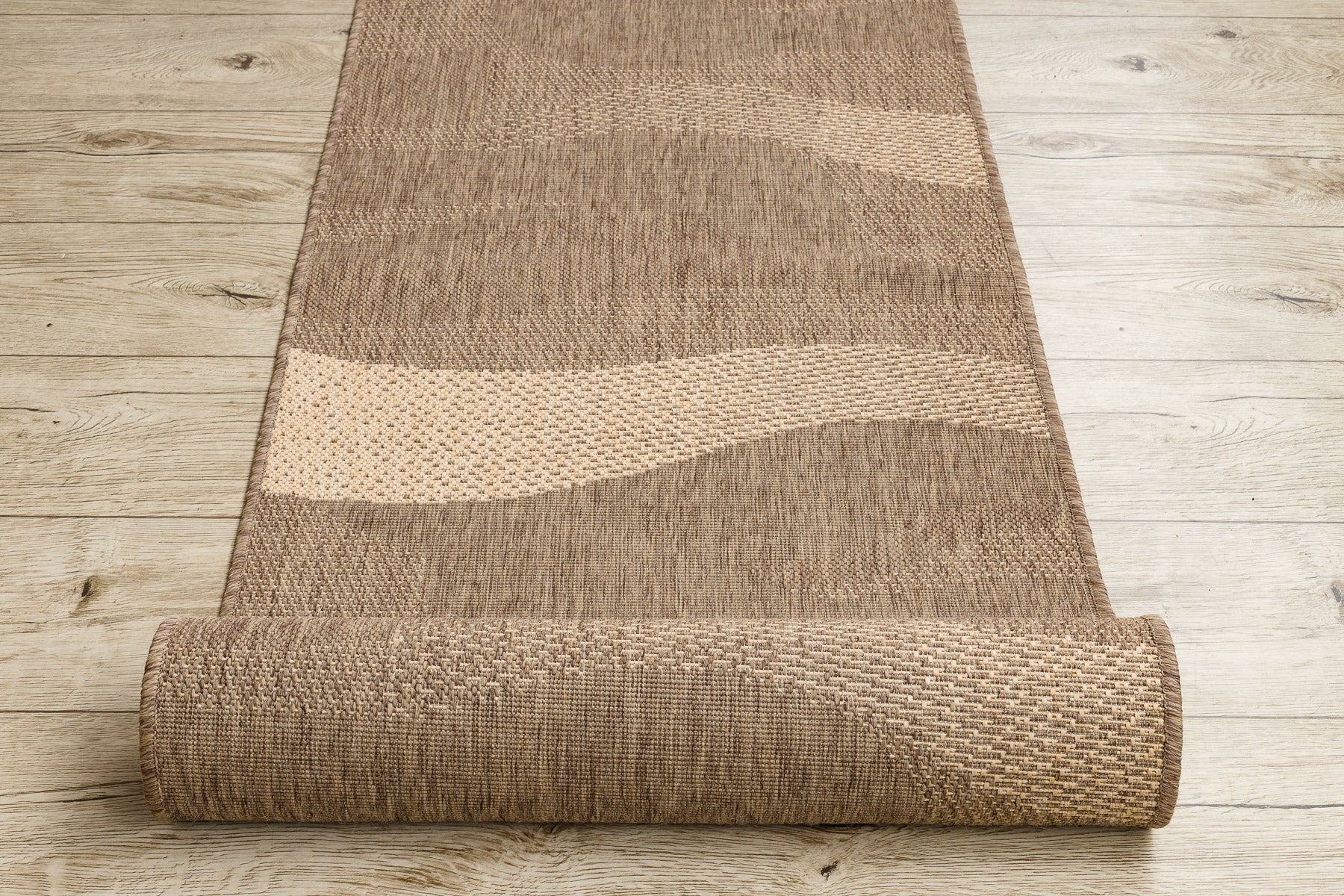 PASSATOIA SIZAL FLOORLUX disegno 20212 coffe / mais 70 cm 70x710 cm - 5