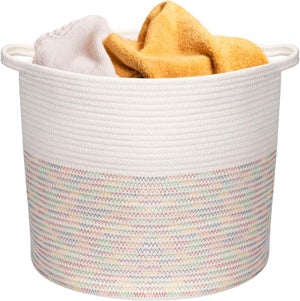 Panier à Linge Pliable Avec Couvercle - 50L, Bleu Foncé - Idéal Pour Buanderie, Salle De Bain Ou Chambre