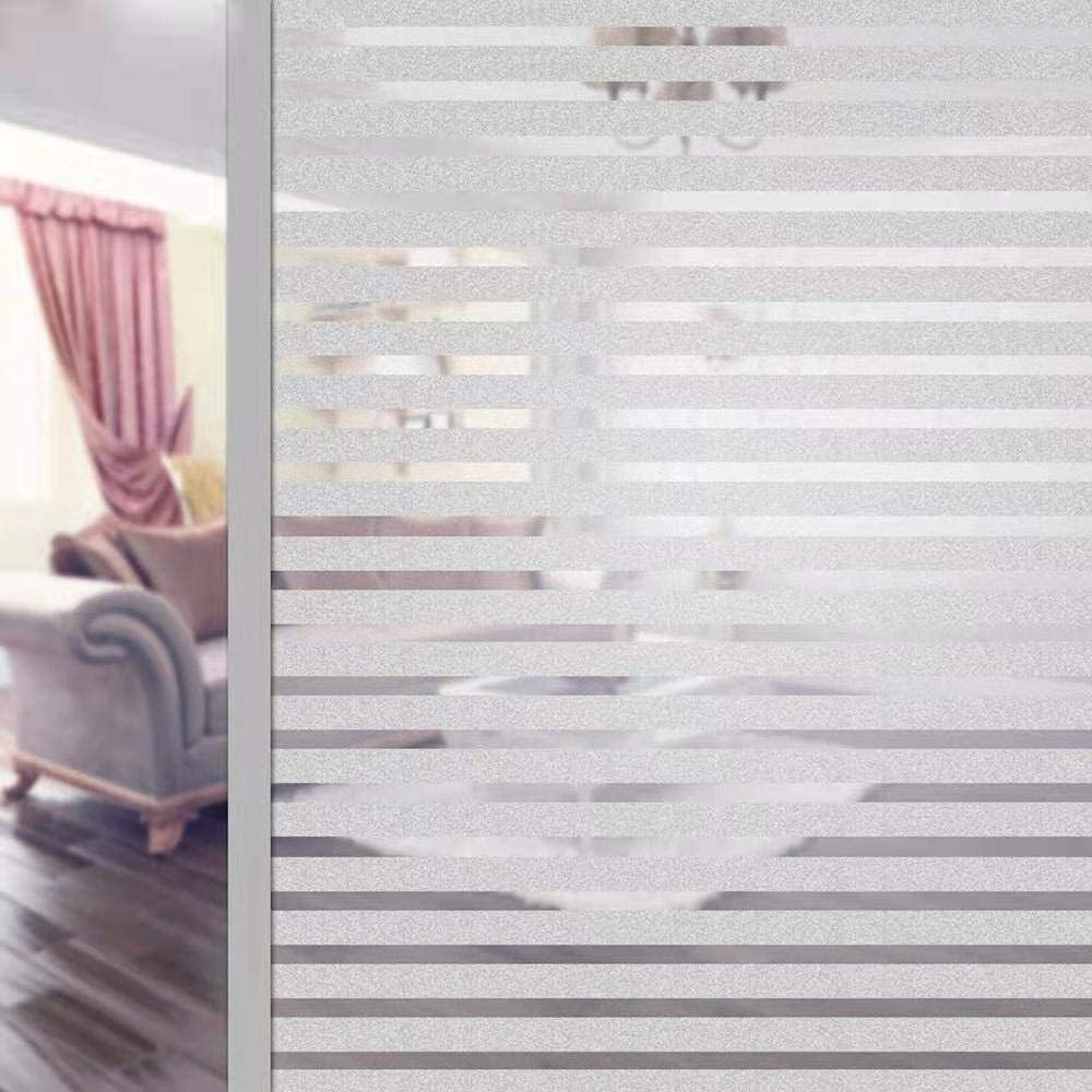 Folia okienna elektrostatyczna zapewniająca prywatność, folia okienna zaciemniająca bez kleju, ochrona UV, ochrona prywatności (biała, połowa, 40 x 20
