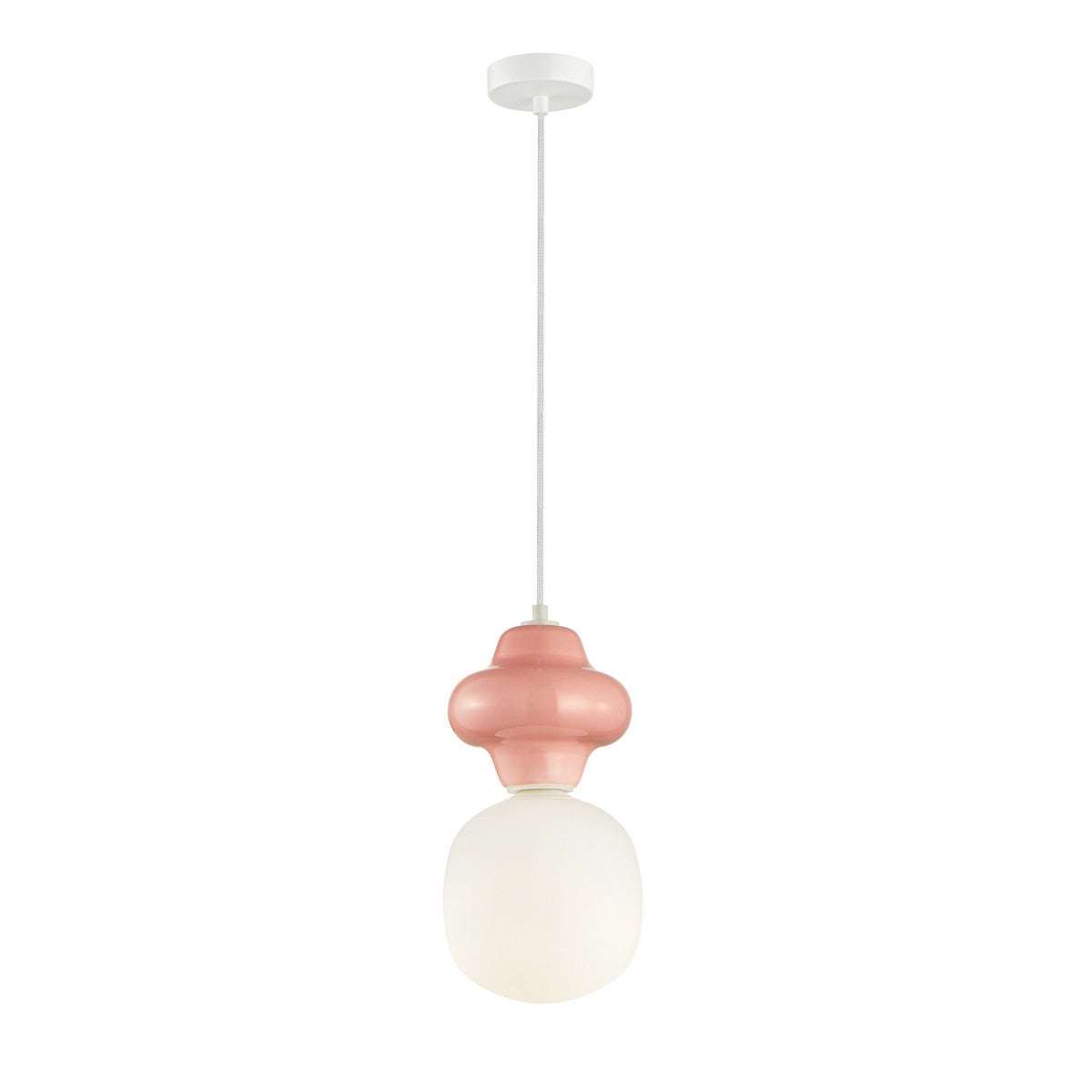 Lampa wisząca LATERA różowa 1 x E14 x 40W wym: 120 x 18 x 18 cm Italux