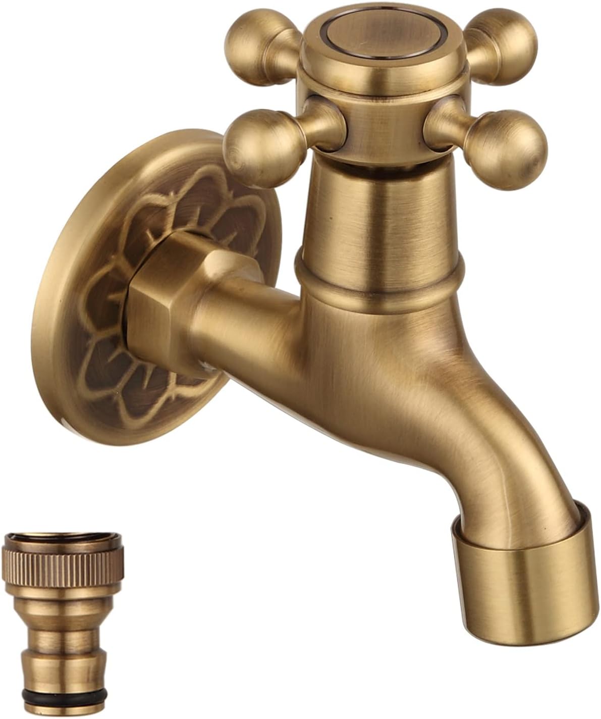 Rubinetto Lavabo In Ottone Antico Stile Vintage – Eleganza Retrò Per Il Tuo Bagno