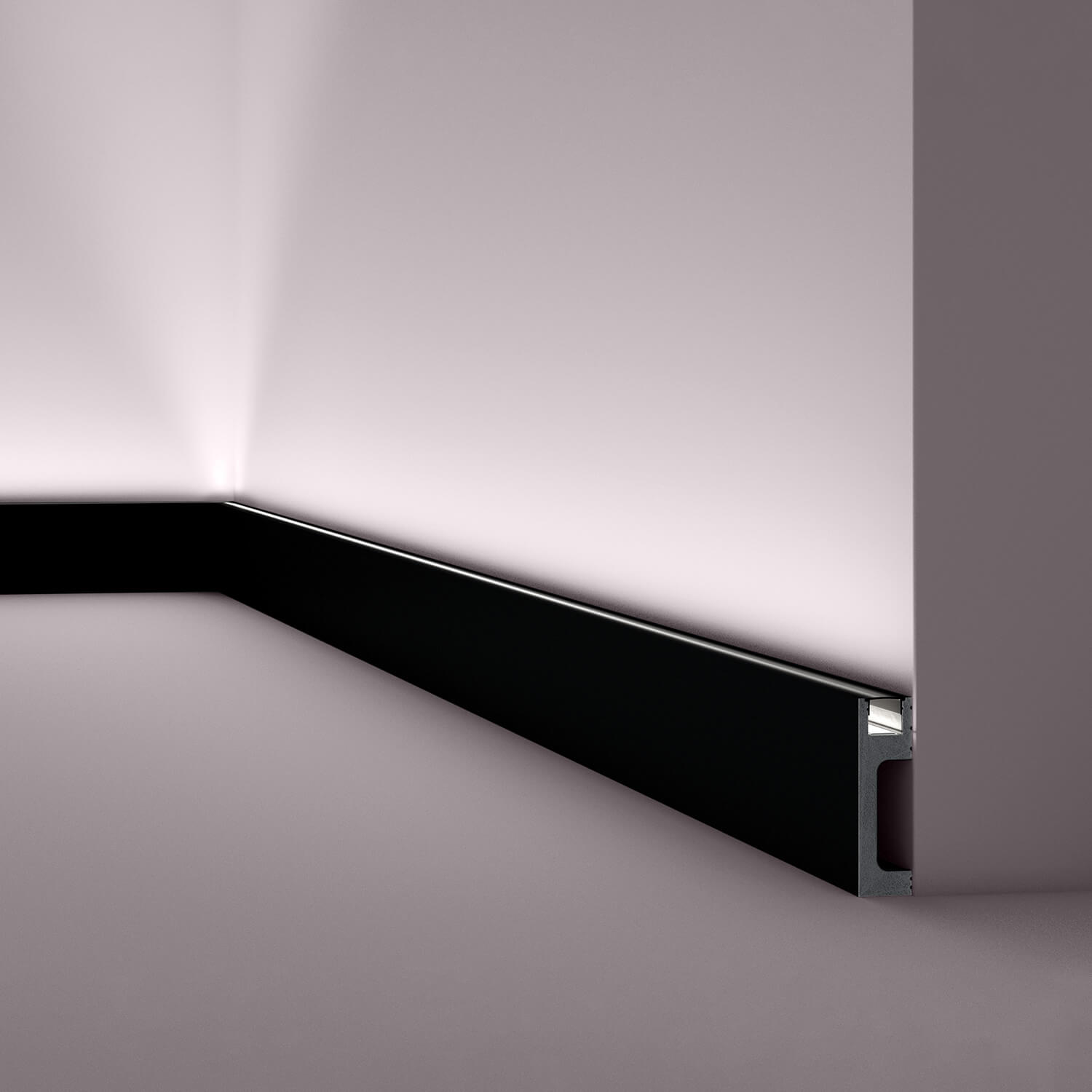 Kit Moulure Stuc LED Pareto-Decor OL-52 – 12 Mètres + 2 Coins – Éclairage Indirect XPS Blanc