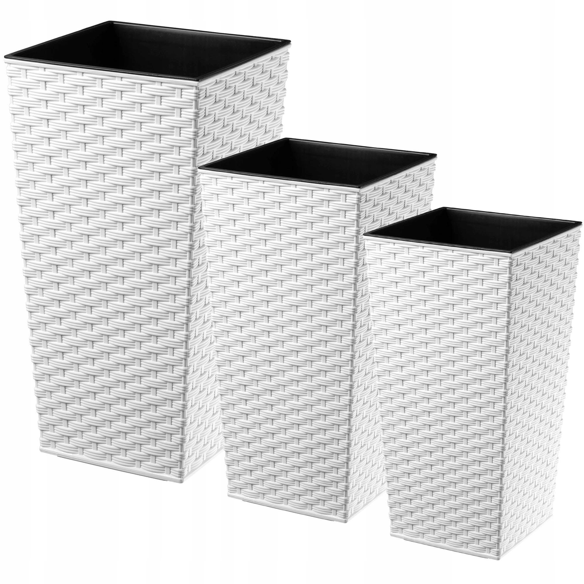 KADAX Vaso da fiori alto, grande fioriera in plastica per la decorazione di interni ed esterni (marrone, set di 3: 36 cm, 46,5 cm, 57,5 cm) | Leroy Merlin KADAX Vaso da fiori alto, grande fioriera in plastica per la decorazione di interni ed esterni (marrone, set di 3: 36 cm, 46,5 cm, 57,5 cm) | Leroy Merlin