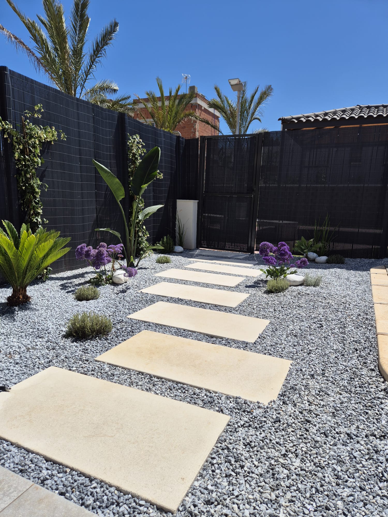 PASO JARDIN HORMIGÓN 50x100x4 BLANCO - 4
