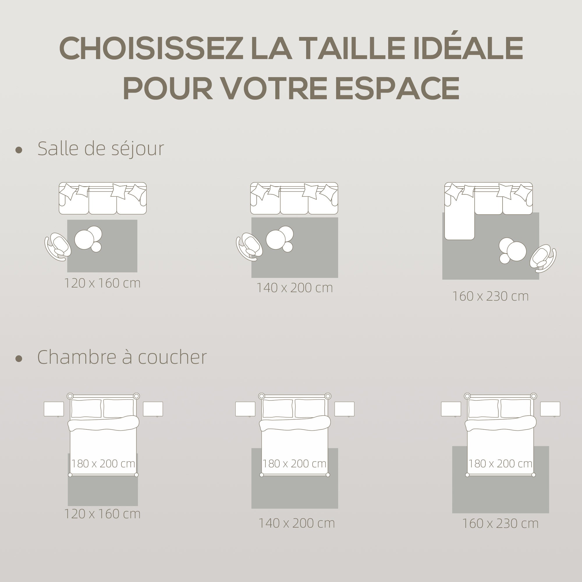 Tapis Polyester HOMCOM - 6