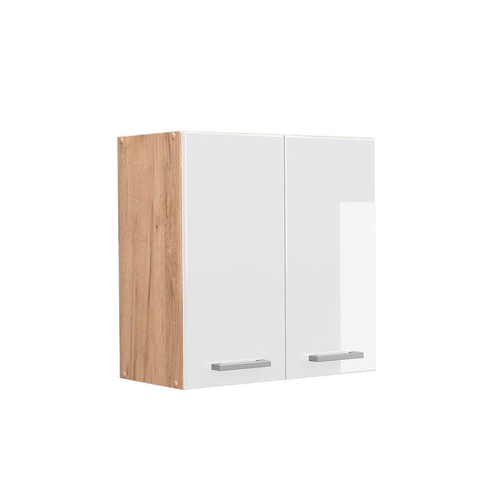 Vicco Szafka ścienna R-Line, Biały wysoki połysk, 60 cm