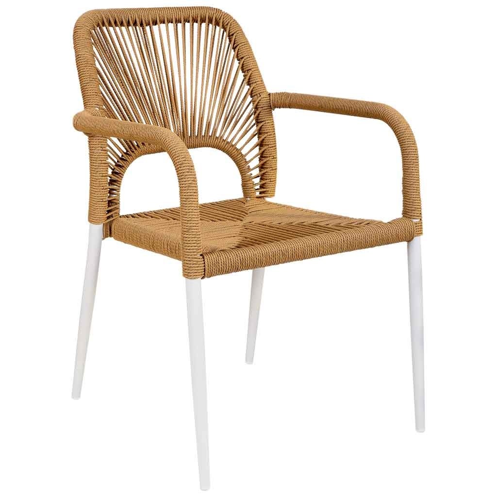 Sedia in rattan sintetico beige 57x63x80,5 | Leroy Merlin