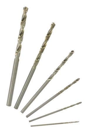 Foret Hélicoïdal 12.2mm HSS-E Cobalt 8% - Revêtu Titane - Pour Inox, Acier, Aluminium - Sourcing Map