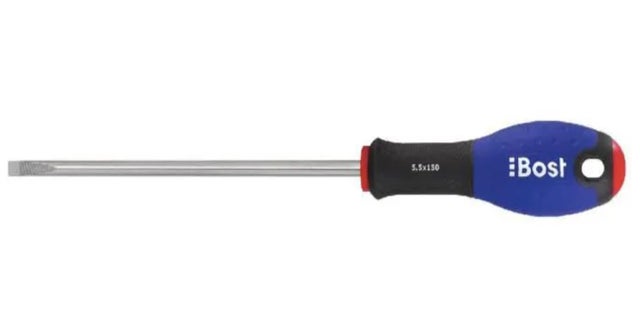 Tournevis BOST électricien - Lame plate Expert - 5,5 X 125 mm - 624100