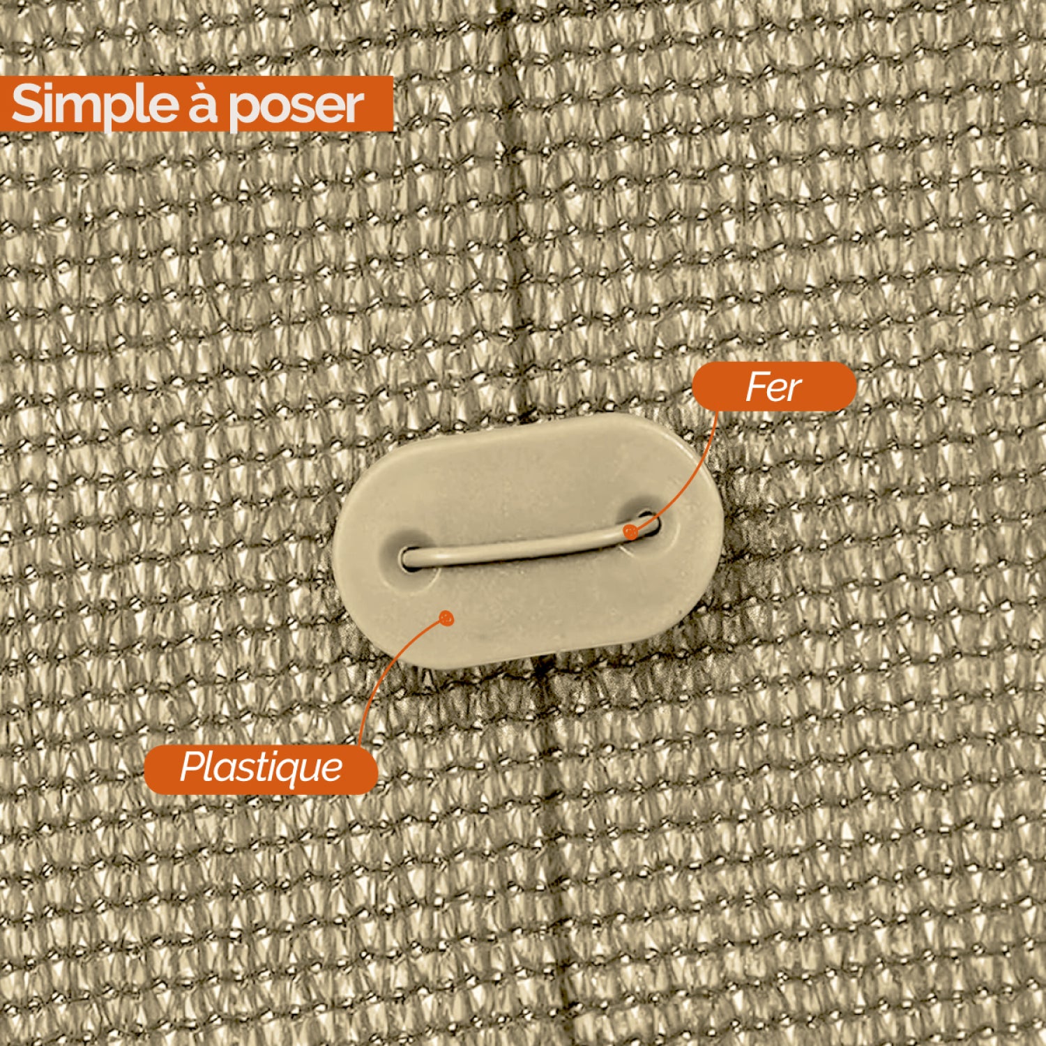 Kit Fissaggio Linxor Per Schermi Privacy - Set 5 Confezioni Con Filo E