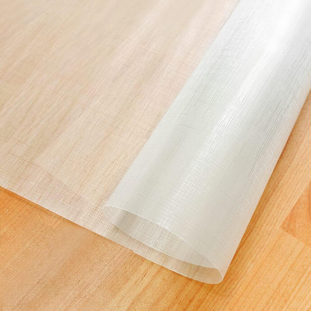 WOLTU Tovaglia Trasparente in PVC. Spessore 1mm Impermeabile Antimacchia.  Copritavolo Rettangolare Moderno. Pellicola Protettiva per Tavolo da Pranzo  e Mobili. 70x110 cm Tovaglia trasparente Tovaglia rettangolare in vinile Tovaglia impe