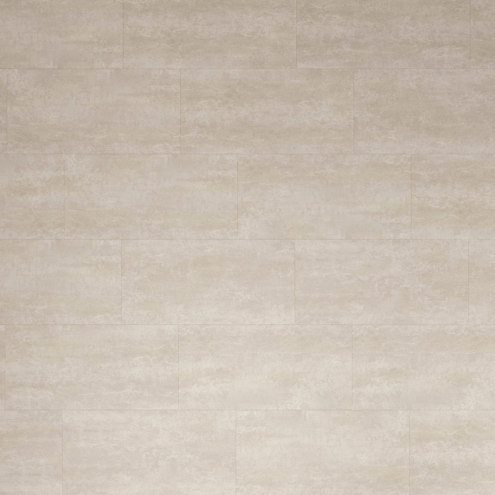 ARTENS - Échantillon de dalle PVC - 28 x 15 cm - Sol PVC à clipser SIBAI avec sous-couche intégrée - INTENSO EXTREM - Effet béton beige - Epaisseur - 2