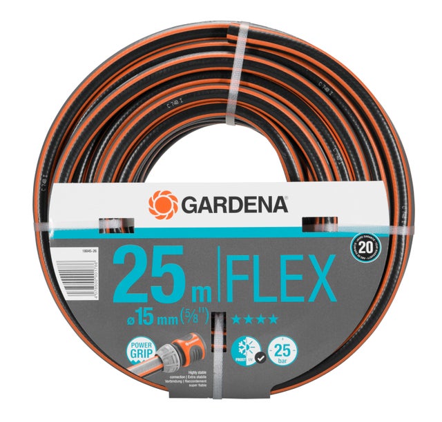 GARDENA Tuyau d'arrosage Comfort FLEX 15 mm (5/8’’) 25 m (18045-26)
