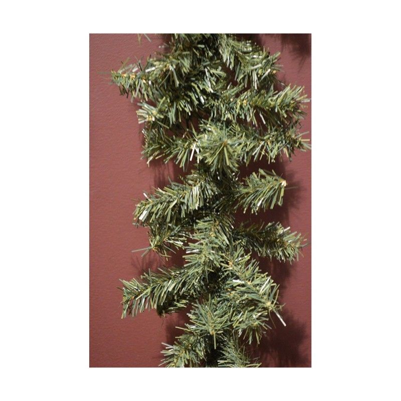Guirlande de pin EDM - esprit de Noël - 180 branches - 2,7m - 71585 - 4