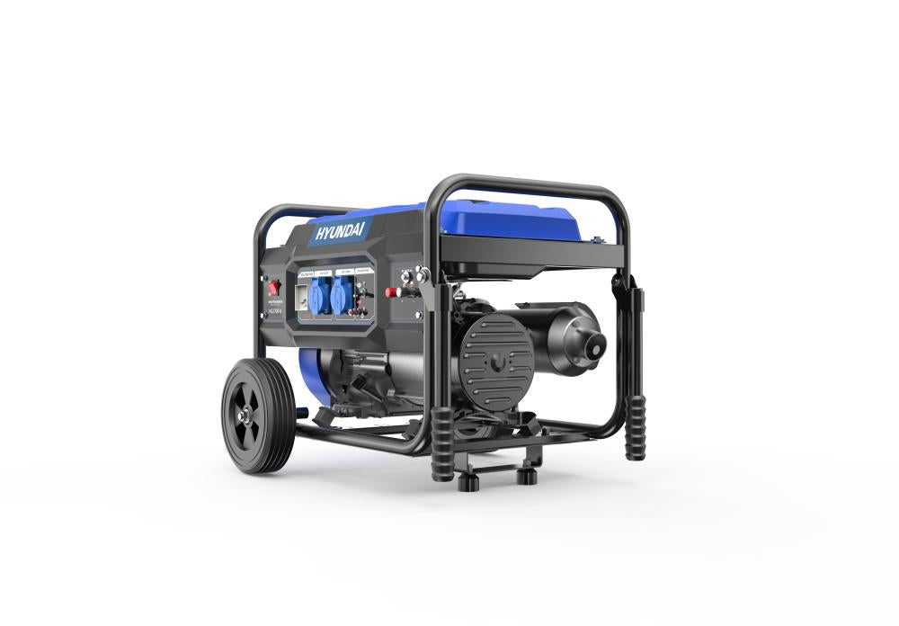 HG2700-A- Groupe électrogène essence de chantier 3000 W - Technologie AVR - démarrage manuel avec lanceur - HYUNDAI - 4