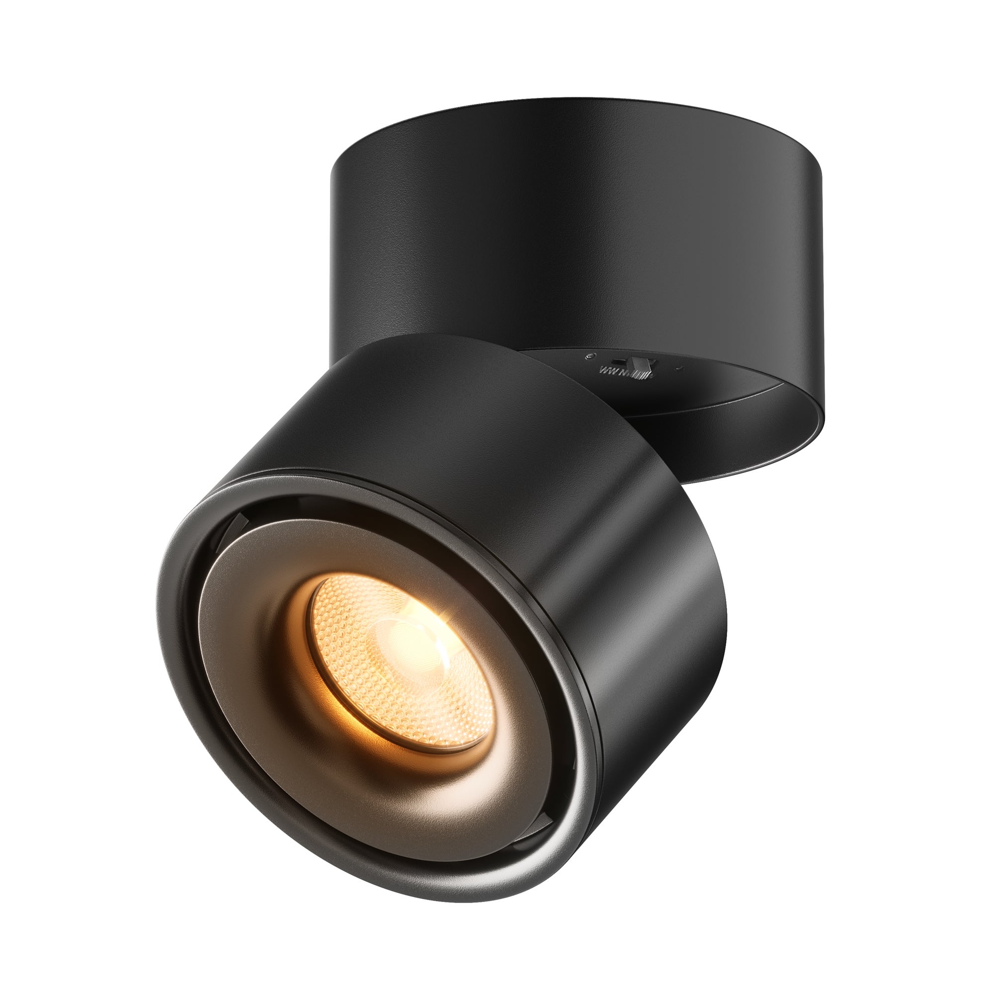 Reflektor sufitowy LED YIN 15W 2700/3000/4000K 940lm aluminium czarny wym:10,5x10x10cm IP20 Maytoni
