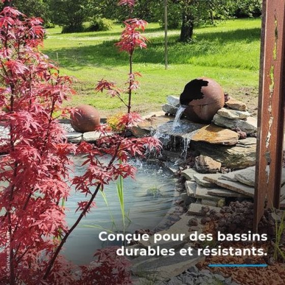Bâche EPDM 1mm 4.2x3m (12.6m²) - 5
