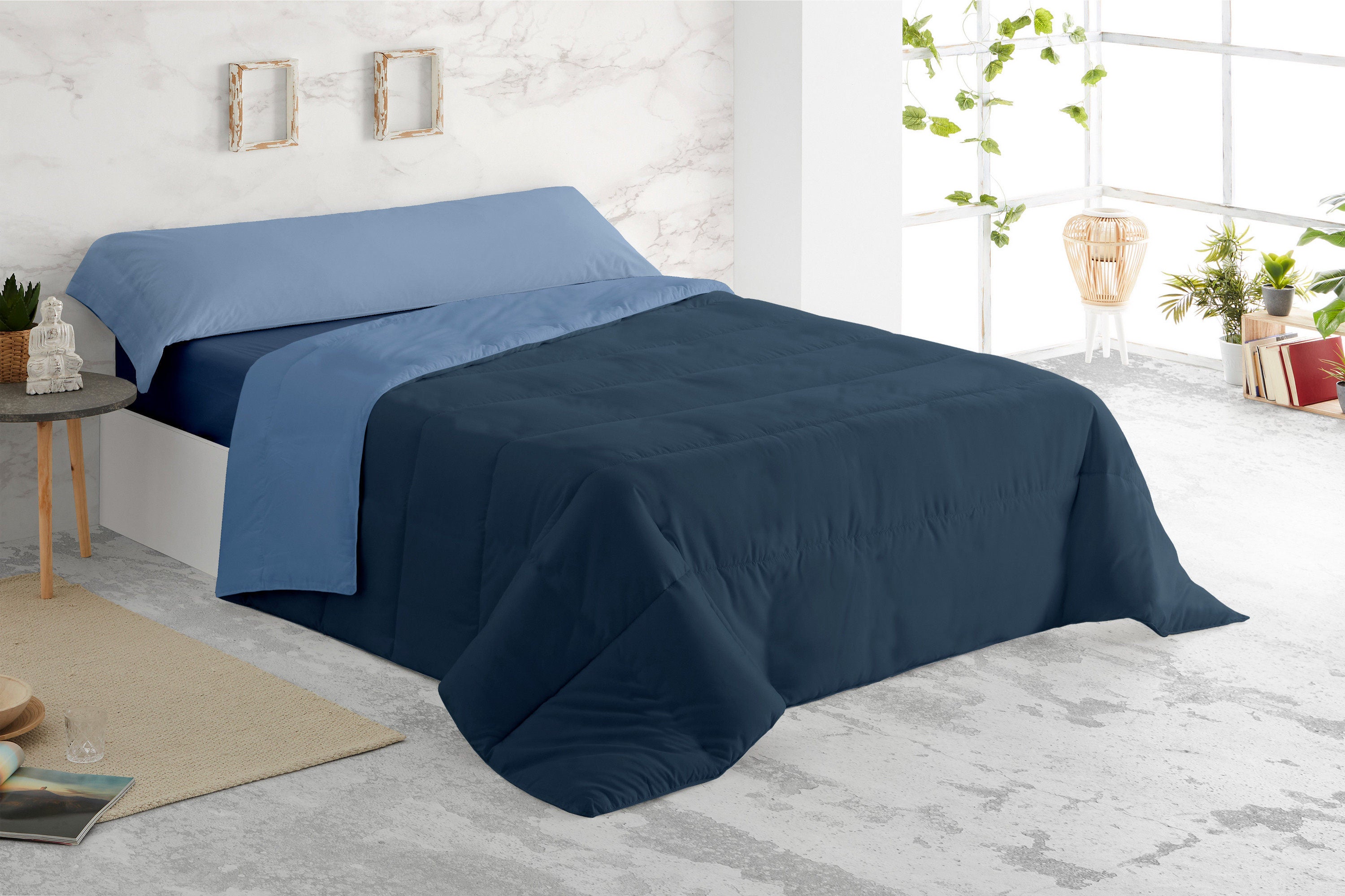 Carrefour Plumon Cama 150 Plumón Edredon Nordico 150 Carrefour