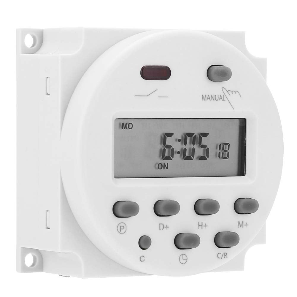 Cyfrowy programator CN101A 12 V - cyfrowy timer z wyświetlaczem LCD do domowego podgrzewacza wody, bezpieczny i precyzyjny czas Programowanie