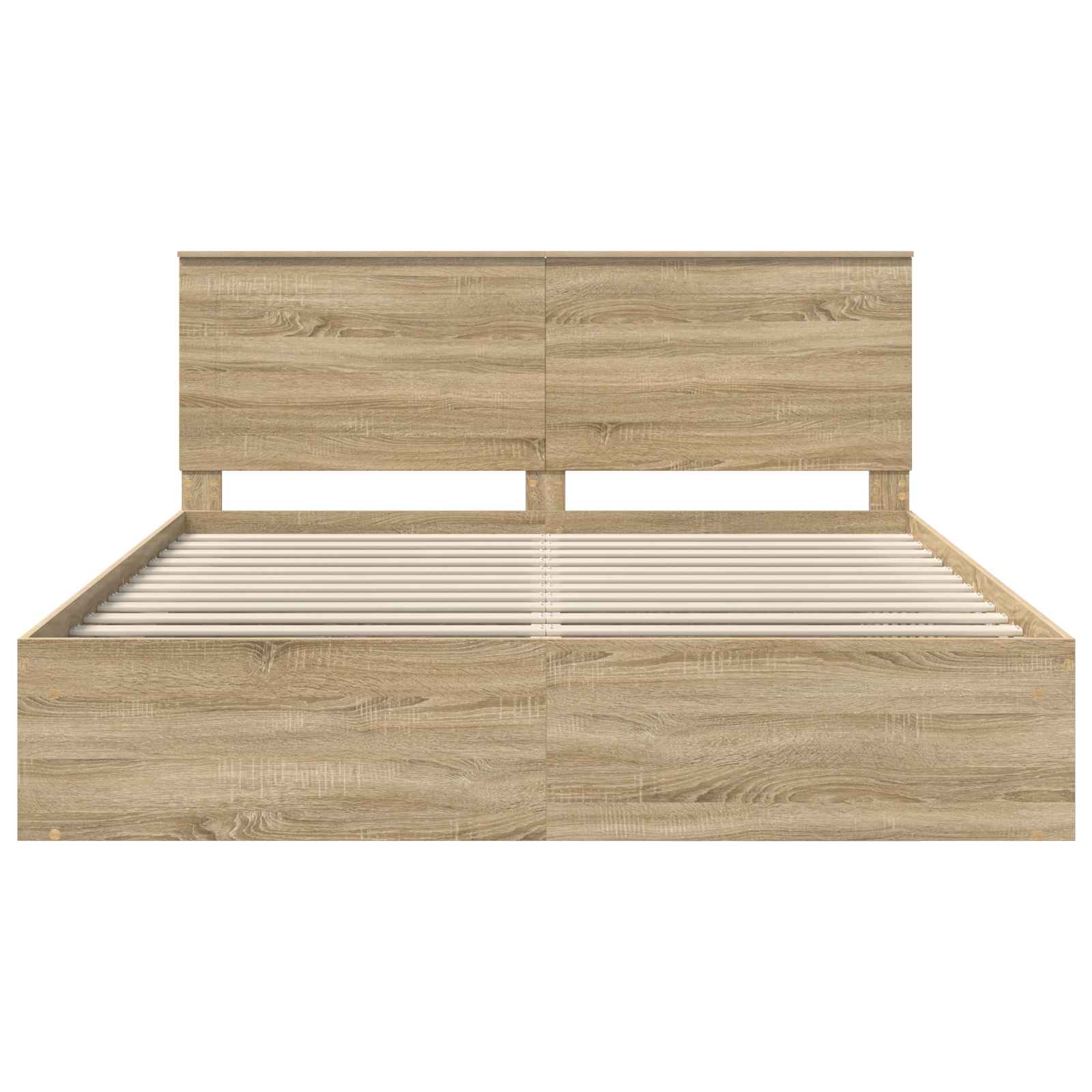 Cadre de lit 180 x 200 cm bois de pin massif - 7
