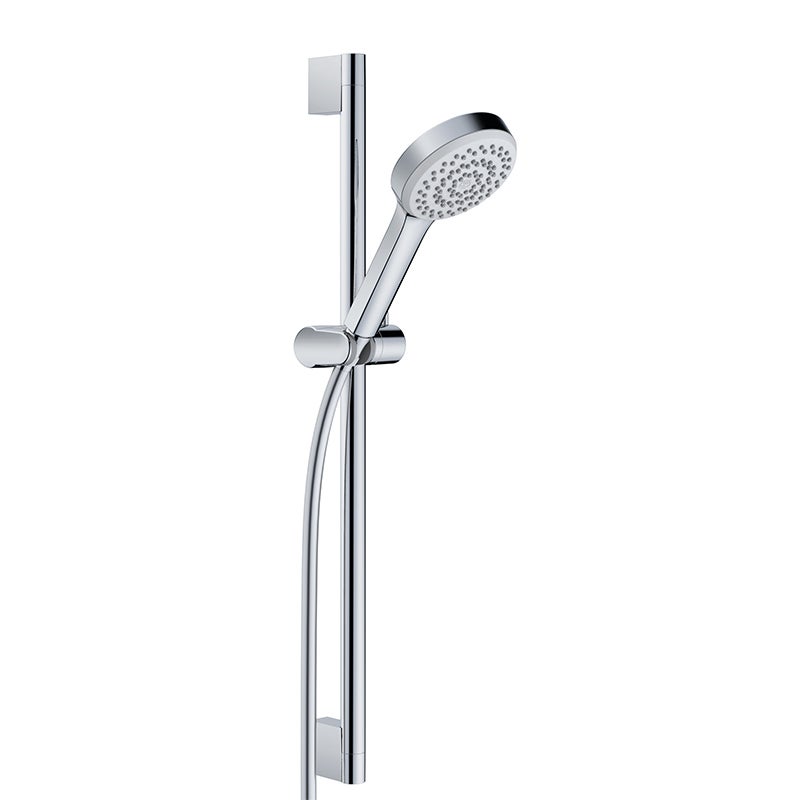 Set de duș, Kludi, sDive, cu pară 1S, bară de 60cm și furtun de 160cm, crom