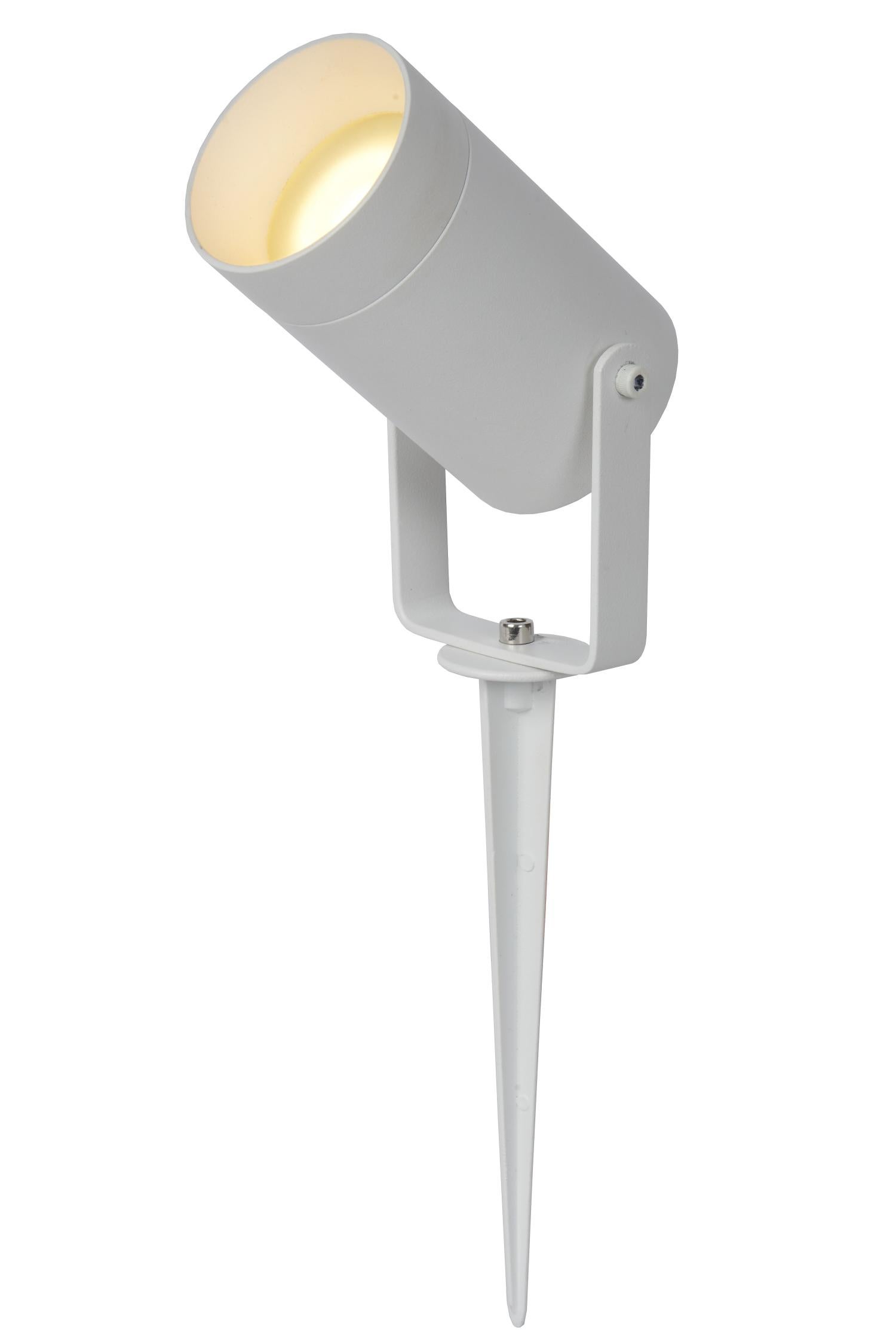 Lampa gruntowa wbijana Taylor biała 1xGU10x50W wym: 26 x 5,7 x 10 cm aluminium Lucide