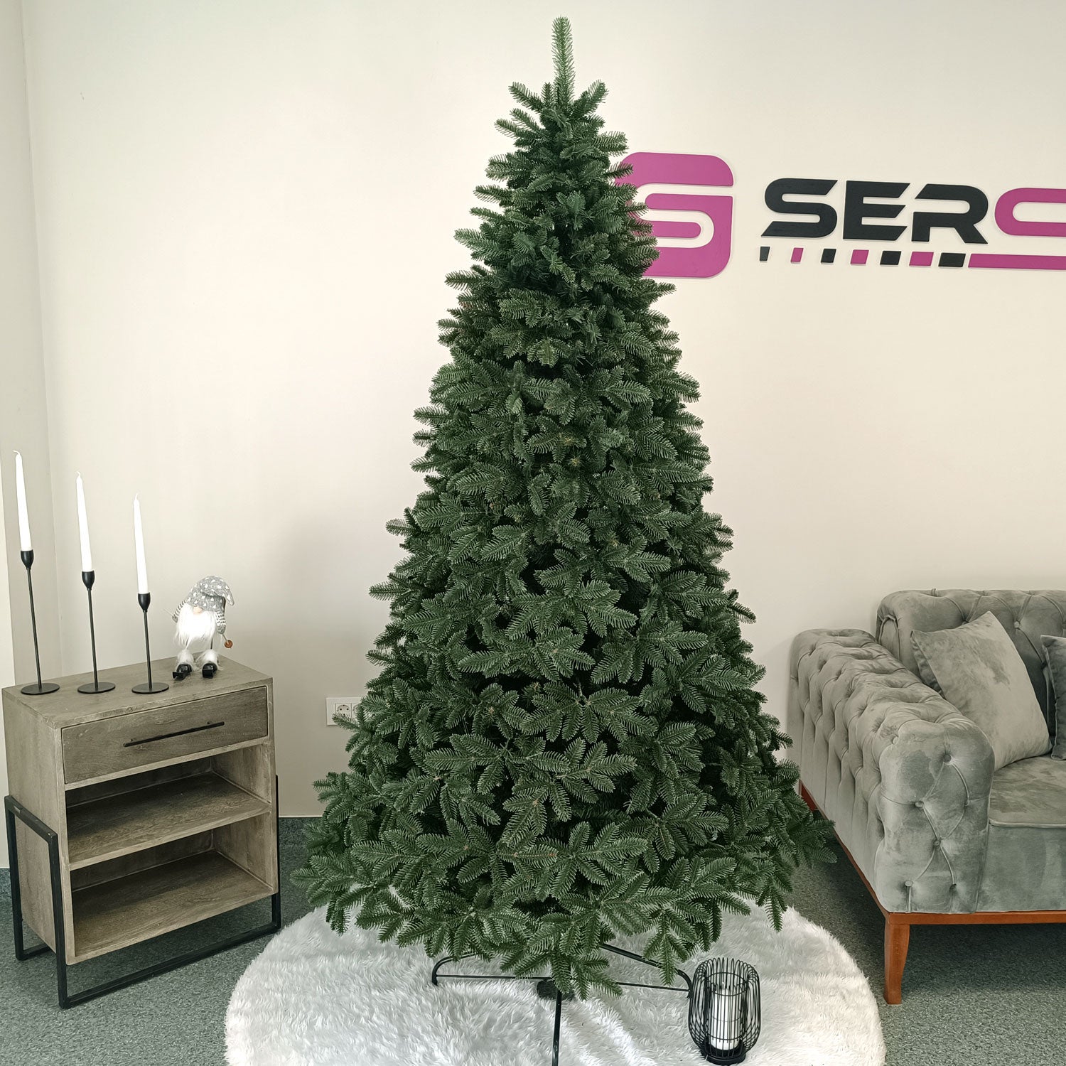 Brad artificial Christmas Deluxe by Sersimo, Canada Mix, 2D+3D, 210cm