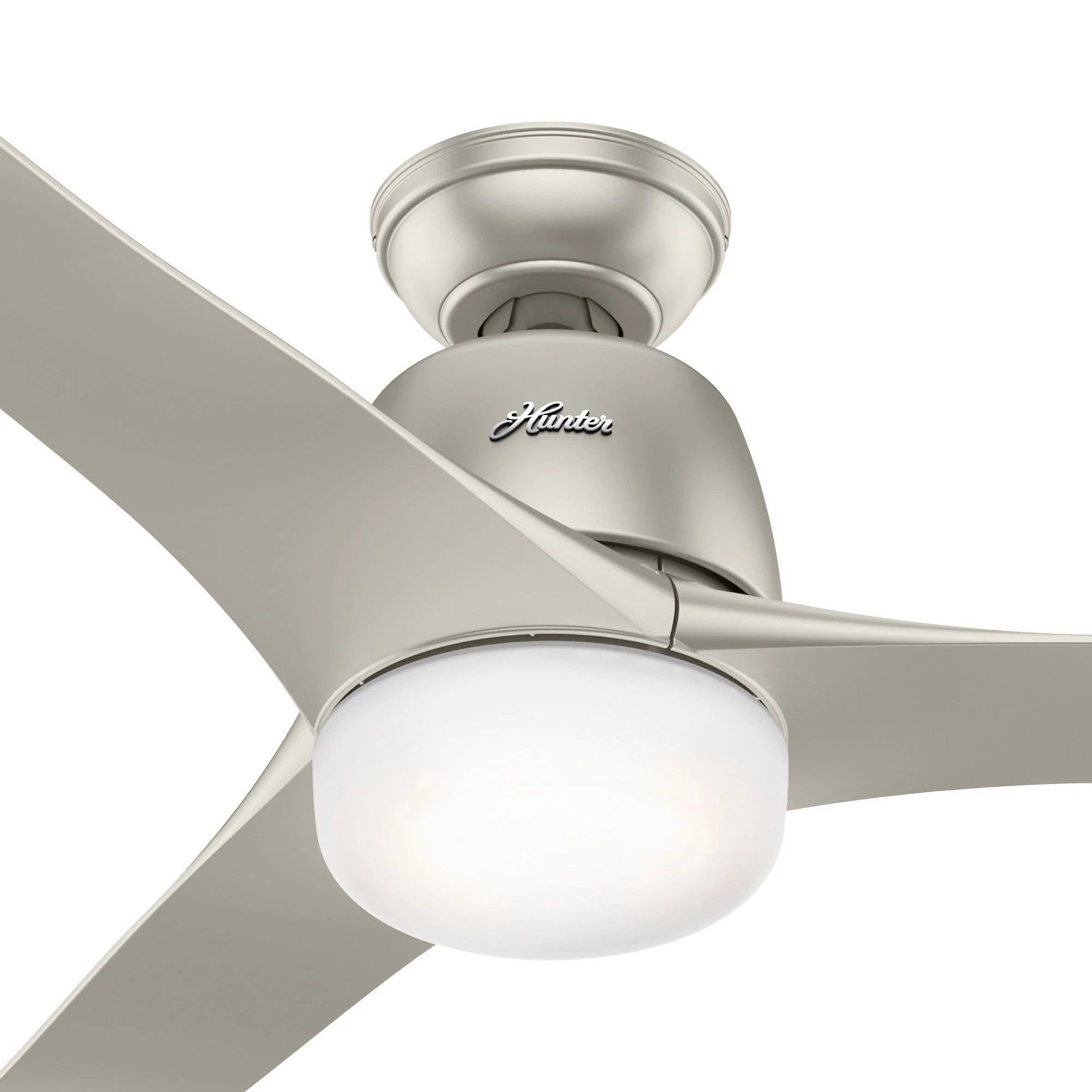 Ventilateur de plafond Harmony Nickel avec lumière - 2
