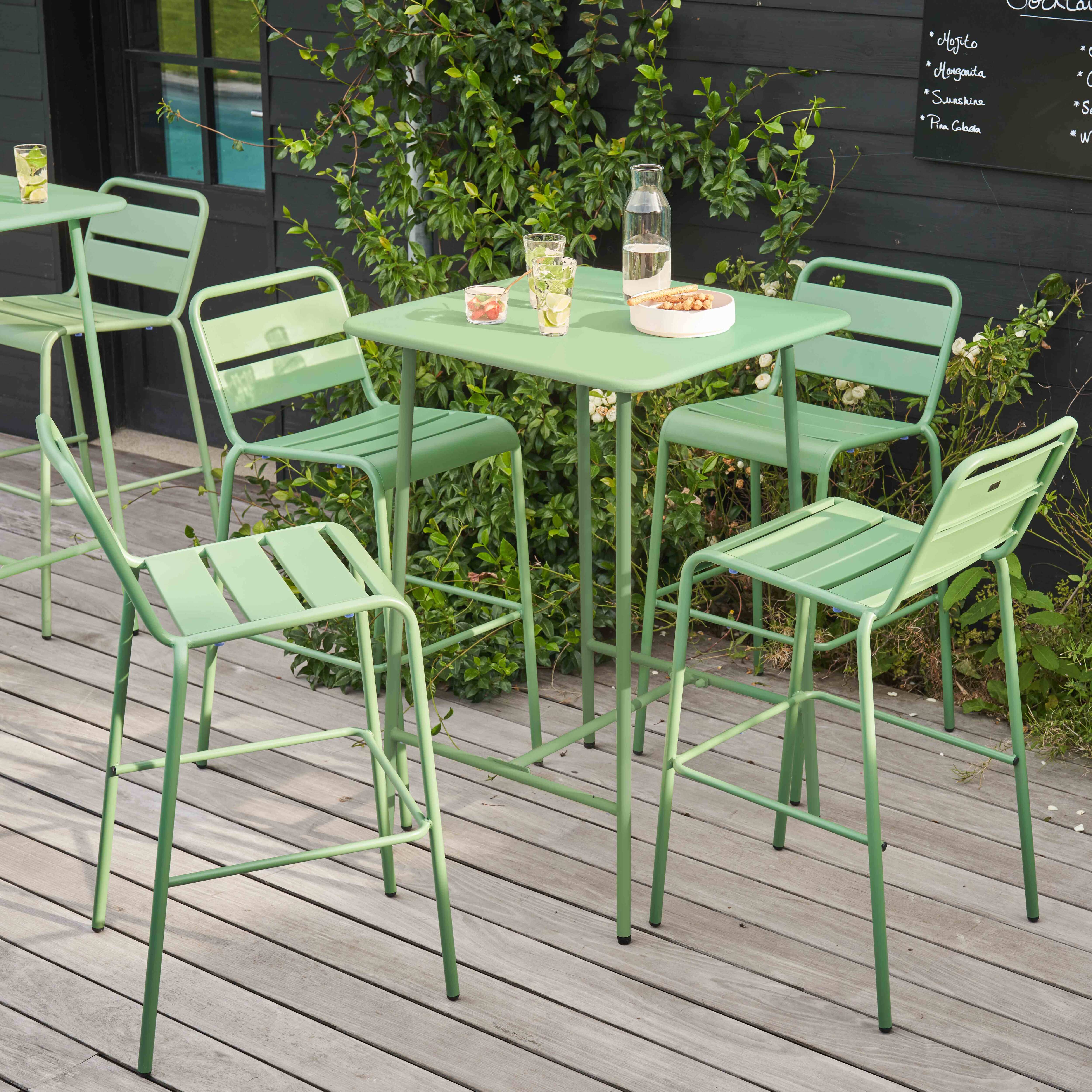 ensemble-table-de-bar-et-4-chaises-hautes-en-m-tal-vert-sauge-palavas