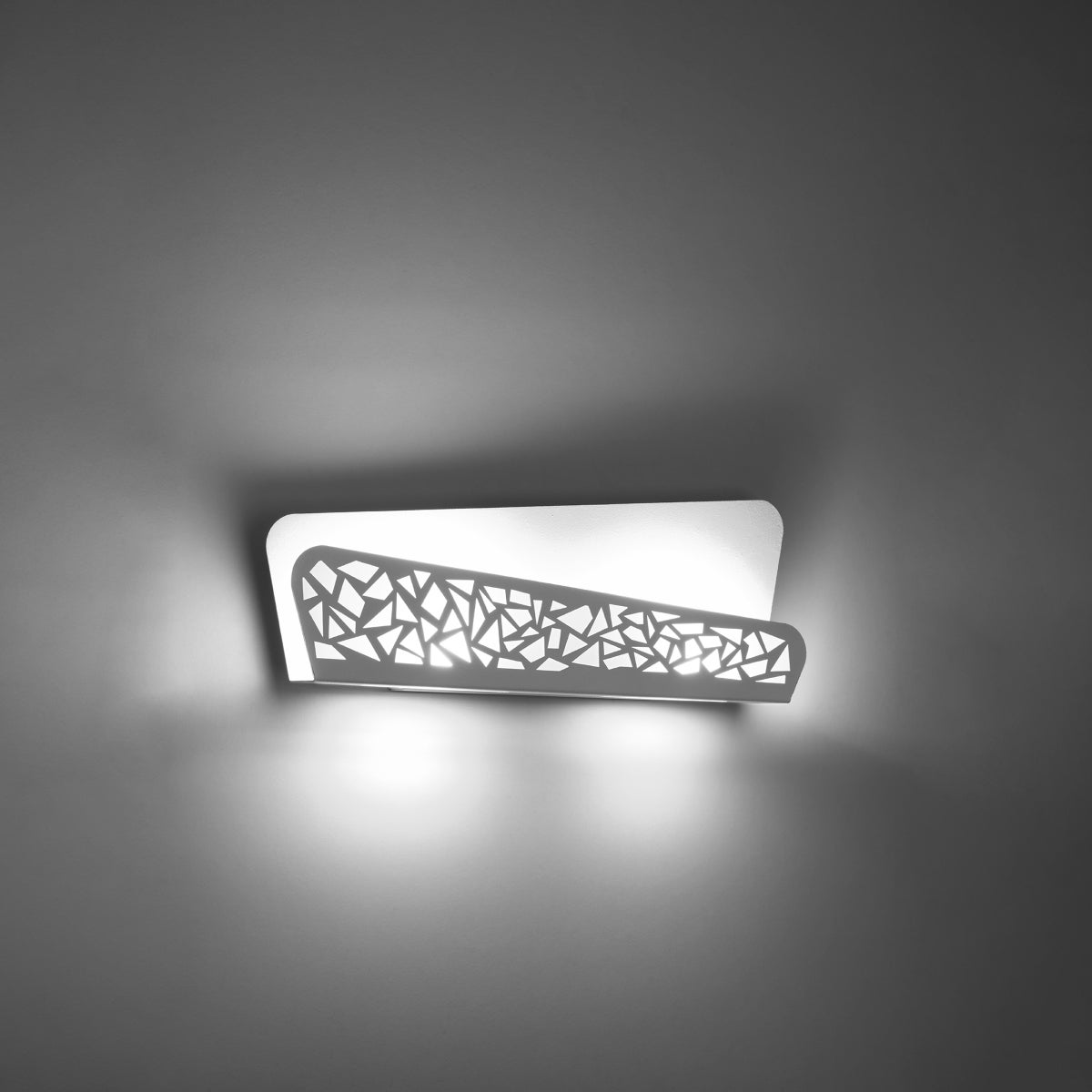 Kinkiet ZELIRA biały LED 3000K - 40x6x15cm Sollux