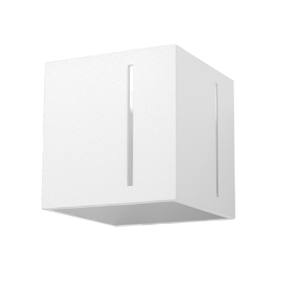 Kinkiet ścienny Pixar biały 1xG9x40W wym: 10 x 12 x 12 cm aluminium IP20 Sollux Lighting